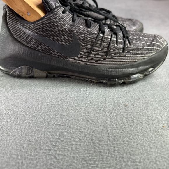 Nike KD VIII 8 GS Blackout Kevin Durant Youth US 7‎ Black Dark Grey - Picture 4 of 8